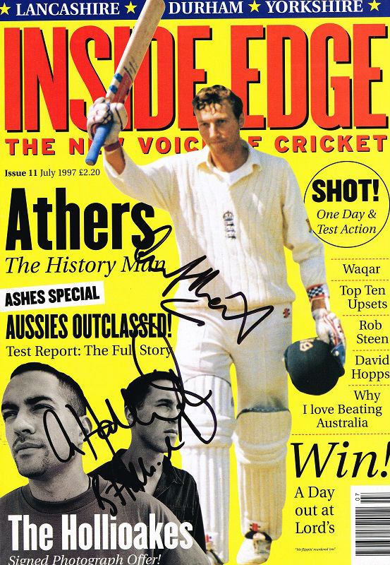 Mike Atherton, Adam Hollioake, Ben Hollioake