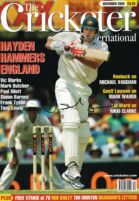 Matthew Hayden