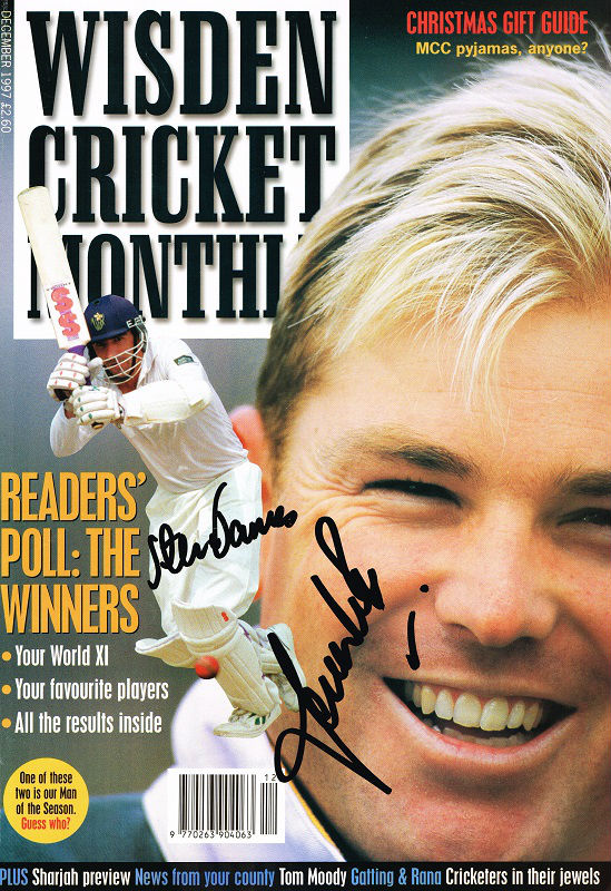 Shane Warne, Steve James