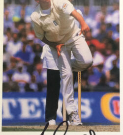 Ashley Giles Signed Postcard