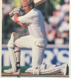 David Gower Signed Postcard