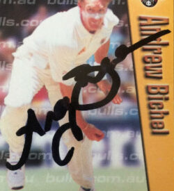 Andy Bichel Signed Trading Card