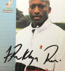 Franklyn Rose Signed Trading Card
