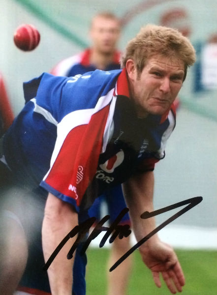 Matthew Hoggard Signed Photo