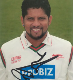 Ramnaresh Sarwan Signed Photo