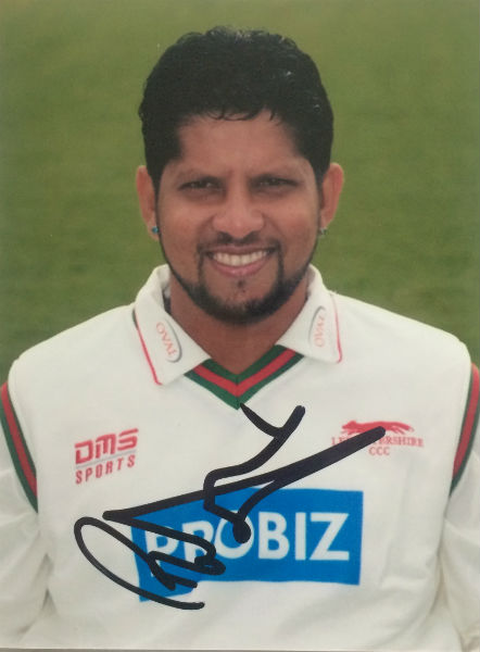 Ramnaresh Sarwan Signed Photo