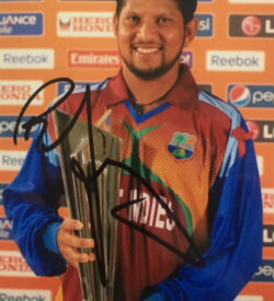 Ramnaresh Sarwan Signed Photo