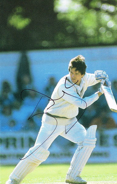 Steve Waugh Signed Postcard