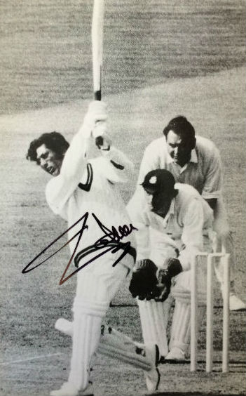 Zaheer Abbas Signed Photo